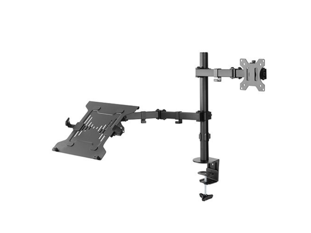 Buy Skill Tech SH 0240KN Desk Mount Monitor & Laptop Arm Mount in Qatar Buy Skill Tech SH 0240KN Desk Mount Monitor & Laptop Arm Mount in Qatar